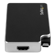 Picture of StarTech.com Travel A/V Adapter: 3-in-1 USB-C to VGA, DVI or HDMI - 4K