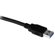 Picture of StarTech.com 5 ft Black Desktop SuperSpeed USB 3.0 Extension Cable - A to A M/F