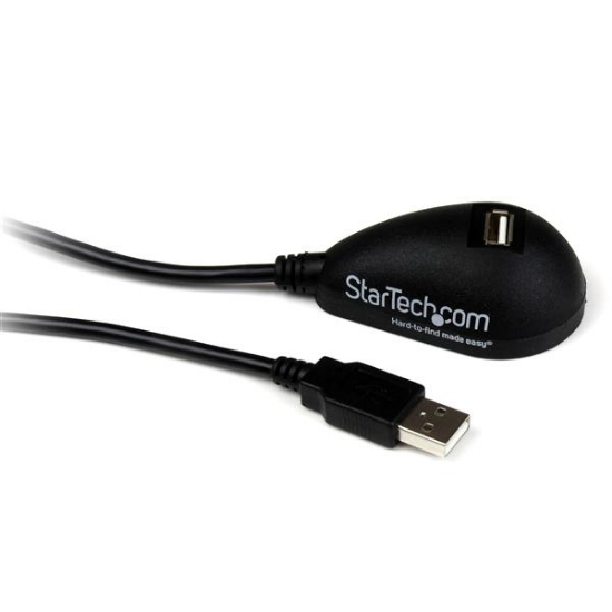 Picture of StarTech.com 5ft Desktop USB Extension Cable - A Male to A Female