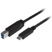 Picture of StarTech.com USB-C to USB-B Cable - M/M - 2 m (6 ft.) - USB 3.0