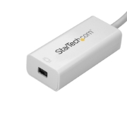 Picture of StarTech.com USB-C to Mini DisplayPort Adapter - 4K 60Hz - White - USB 3.1 Type-C to Mini DP Adapter - Upgraded Version is CDP2MDPEC