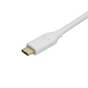 Picture of StarTech.com USB-C to Mini DisplayPort Adapter - 4K 60Hz - White - USB 3.1 Type-C to Mini DP Adapter - Upgraded Version is CDP2MDPEC