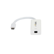 Picture of StarTech.com USB-C to Mini DisplayPort Adapter - 4K 60Hz - White - USB 3.1 Type-C to Mini DP Adapter - Upgraded Version is CDP2MDPEC