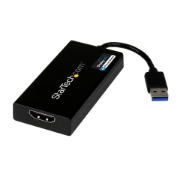 Picture of StarTech.com USB 3.0 to HDMI Adapter - 4K 30Hz Ultra HD - DisplayLink Certified - USB Type-A to HDMI Display Adapter Converter for Monitor - External Video & Graphics Card - Mac & Windows