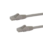 Picture of StarTech.com 75ft CAT6 Ethernet Cable - Gray CAT 6 Gigabit Ethernet Wire -650MHz 100W PoE RJ45 UTP Network/Patch Cord Snagless w/Strain Relief Fluke Tested/Wiring is UL Certified/TIA