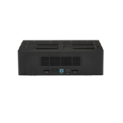 Picture of StarTech.com 4-Bay USB 3.0 to SATA Hard Drive Docking Station, USB Hard Drive Dock, External 2.5/3.5" SATA III SSD/HDD Docking Station, Hot-Swap Hard Drive Bay, Top-Loading
