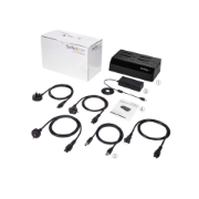 Picture of StarTech.com 4-Bay USB 3.0 to SATA Hard Drive Docking Station, USB Hard Drive Dock, External 2.5/3.5" SATA III SSD/HDD Docking Station, Hot-Swap Hard Drive Bay, Top-Loading