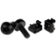 Picture of StarTech.com M6 x 12mm - Screws and Cage Nuts - 100 Pack, Black