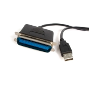 Picture of StarTech.com 10 ft USB to Parallel Printer Adapter - M/M