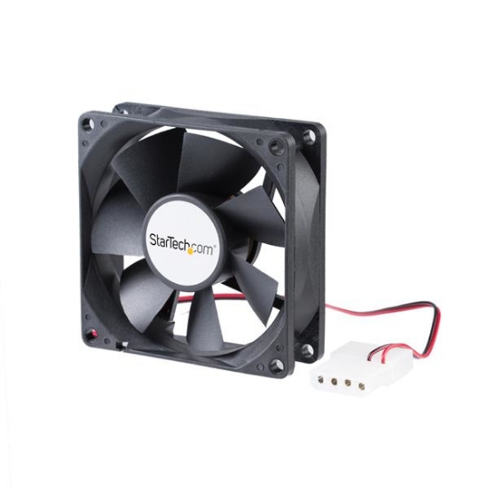 Picture of StarTech.com 80x25mm Dual Ball Bearing Computer Case Fan w/ LP4 Connector