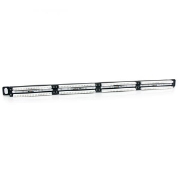 Picture of StarTech.com 24 Port 0.5U Cat5e Patch Panel - RJ45 Ethernet Rackmount Cat 5e 110 Patch Panel