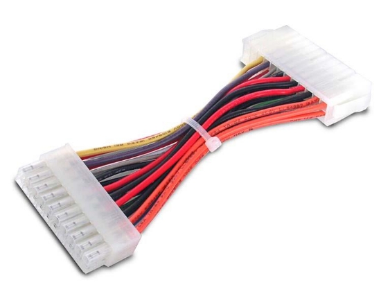 Picture of StarTech.com 6in 20 Pin Motherboard to 24 Pin ATX Power Adapter - M/F