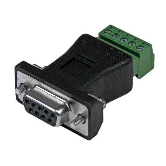 Picture of StarTech.com RS422 RS485 Serial DB9 to Terminal Block Adapter