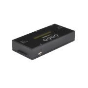 Picture of StarTech.com 1:1 Standalone Hard Drive Duplicator and Eraser, SAS and SATA HDD/SSD Cloner/Copier, Hard Drive Duplicator and Sanitizer, LCD Display, TAA Compliant