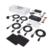 Picture of StarTech.com 1:1 Standalone Hard Drive Duplicator and Eraser, SAS and SATA HDD/SSD Cloner/Copier, Hard Drive Duplicator and Sanitizer, LCD Display, TAA Compliant