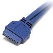Picture of StarTech.com 2 Port USB 3.0 A Female Slot Plate Adapter