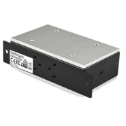 Picture of StarTech.com 4-Port USB 2.0 Hub - Metal Industrial USB-A Hub with ESD & 350W Surge Protection - Extended Operating Temp -40 to 185°F - Din Rail/Wall/Desk Mountable - USB Expander Hub