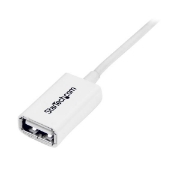 Picture of StarTech.com 1m White USB 2.0 Extension Cable A to A - M/F
