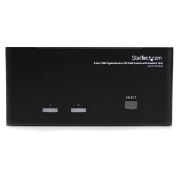 Picture of StarTech.com 2 Port Triple Monitor DVI USB KVM Switch with Audio & USB 2.0 Hub