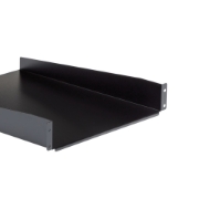 Picture of StarTech.com 2U Server Rack Shelf - Universal Rack Mount Cantilever Shelf for 19" Network Equipment Rack & Cabinet - Heavy Duty Steel – Weight Capacity 50lb/23kg - 22" Deep Tray, Black