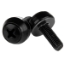 Image de StarTech.com Paquet de 50 vis de montage M5 x 12 mm - Noir