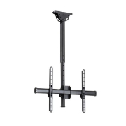 Picture of StarTech.com TV Ceiling Mount - Full-Motion Universal Hanging Single Screen Mount with Adjustable Telescopic Short Pole - Tilt / Swivel - VESA Bracket for 32”-75" Displays