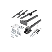 Picture of StarTech.com TV Ceiling Mount - Full-Motion Universal Hanging Single Screen Mount with Adjustable Telescopic Short Pole - Tilt / Swivel - VESA Bracket for 32”-75" Displays
