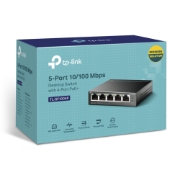 Picture of TP-Link 5-Port 10/100Mbps Desktop PoE Switch with 4-Port