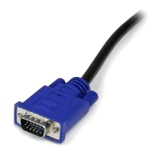 Picture of StarTech.com 15 ft 2-in-1 Ultra Thin USB KVM Cable