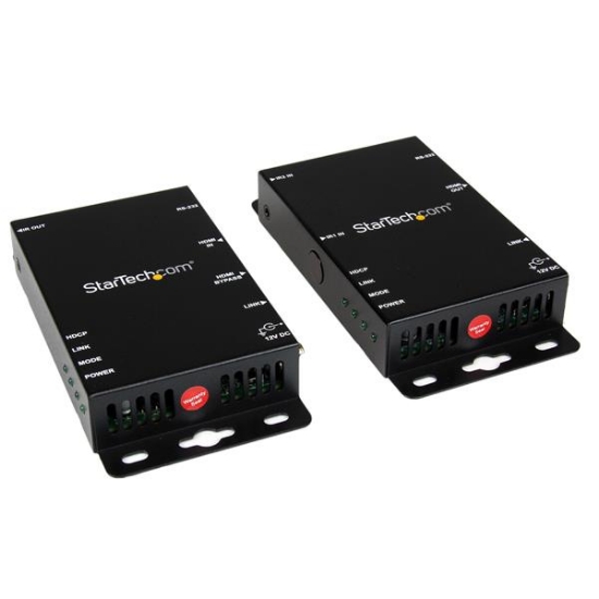 Picture of StarTech.com HDMI over CAT5e HDBaseT Extender - RS232 - IR - Ultra HD 4K - 330 ft (100m)