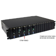 Picture of StarTech.com 10/100 Mbps Multi Mode Fiber Media Converter SC 2 km