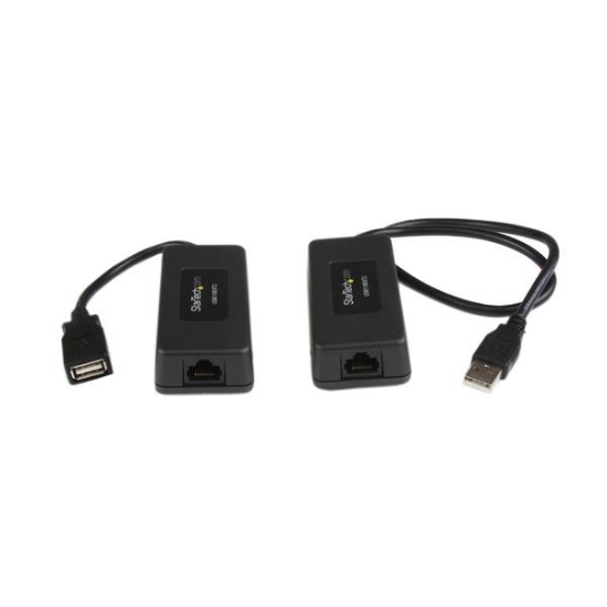 Picture of StarTech.com 1 Port USB over Cat5 / Cat6 Ethernet Extender - up to 131ft (40m)