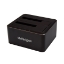 Picture of StarTech.com Dual-Bay USB 3.0 to SATA Hard Drive Docking Station, USB Hard Drive Dock, External 2.5/3.5" SATA I/II/III SSD/HDD Docking Station, Hot-Swap Hard Drive Bays, Top-Loading