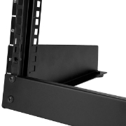 Picture of StarTech.com 2-Post 8U Desktop Server Rack, Small Open Frame 19in Computer Rack, Compact Network Rack for AV / Studio / Data / IT Equipment - Free Standing Two-Post Home/Office Rack