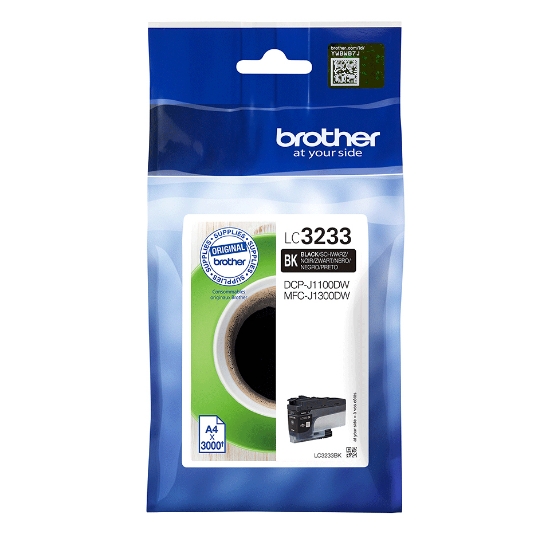 Picture of Brother LC3233BK ink cartridge 1 pc(s) Original Black