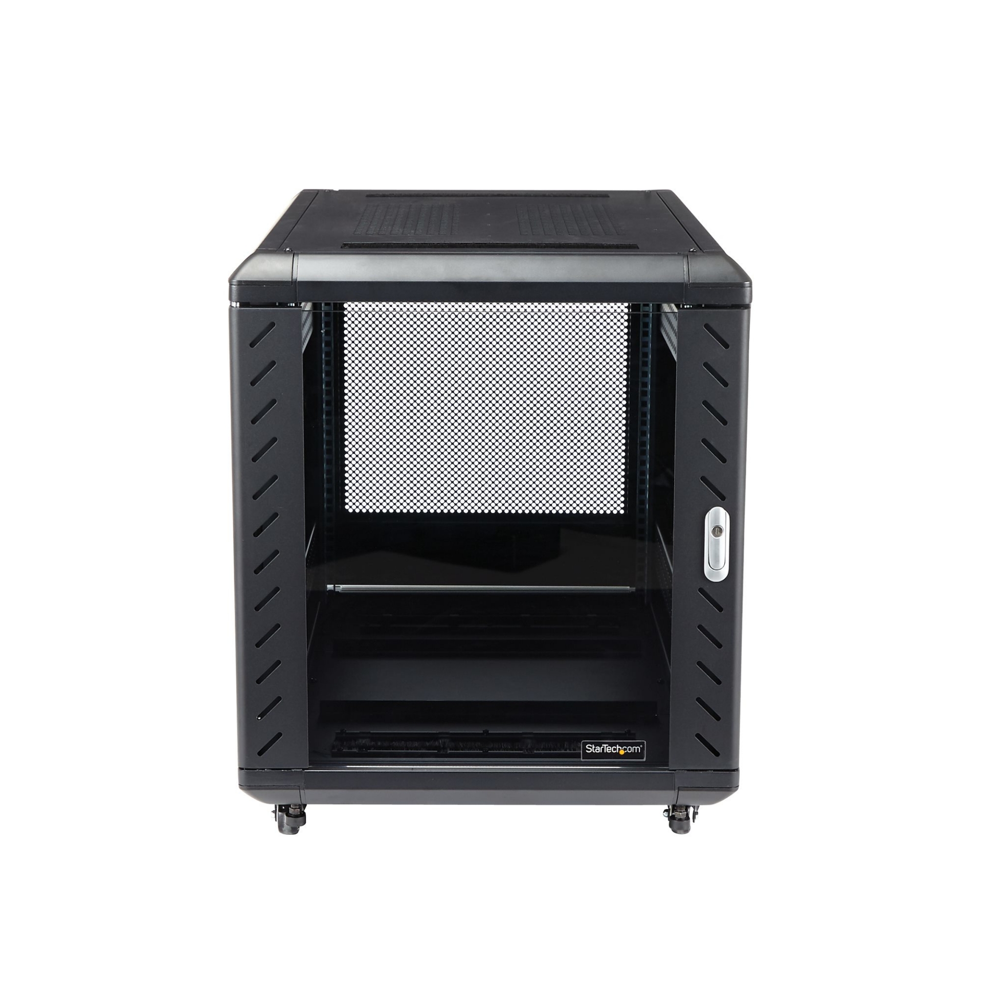 StarTech.com 4-Post 12U Server Rack Cabinet, Lockable 19