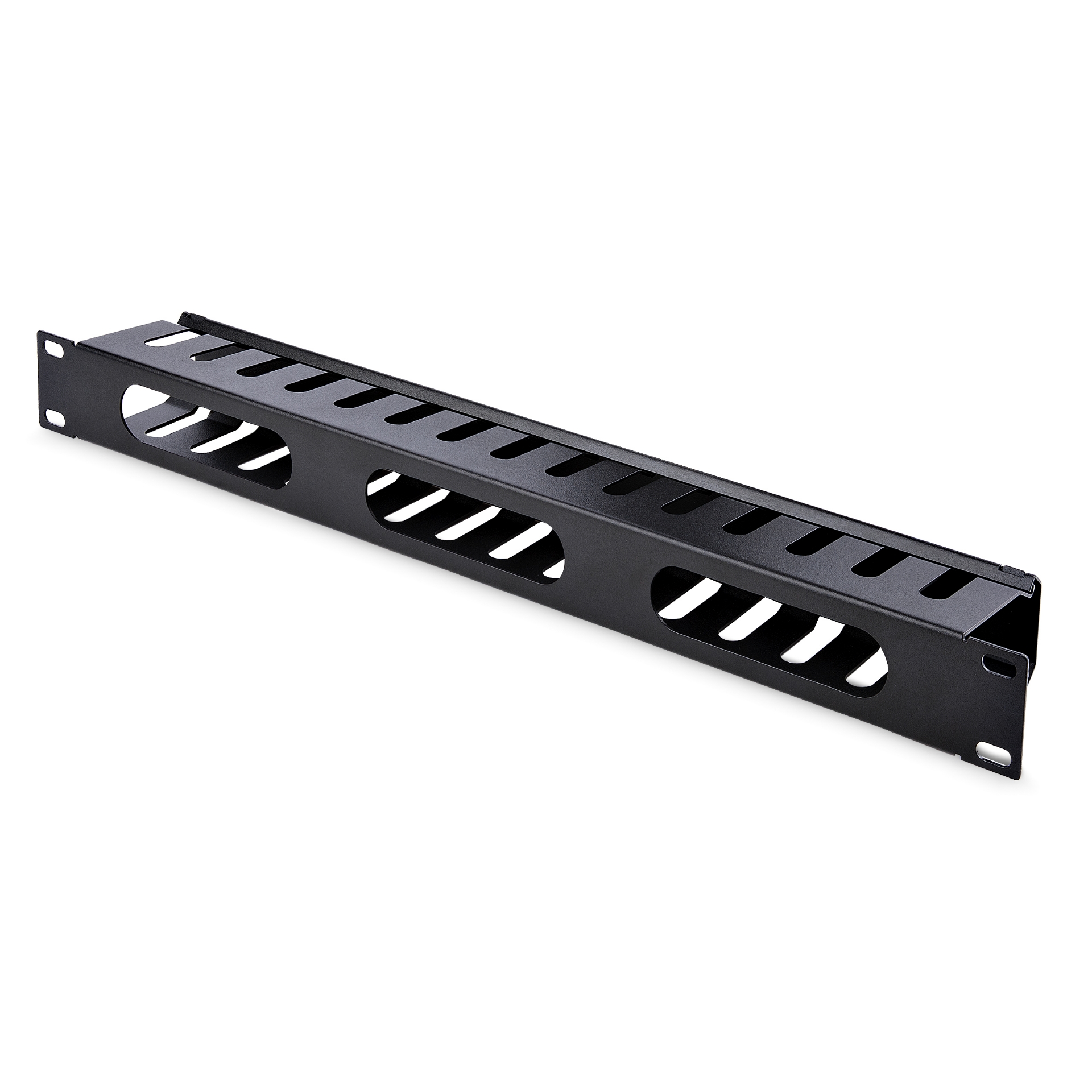 StarTech.com Horizontal 1U Server Rack Cable Management Finger Duct w ...