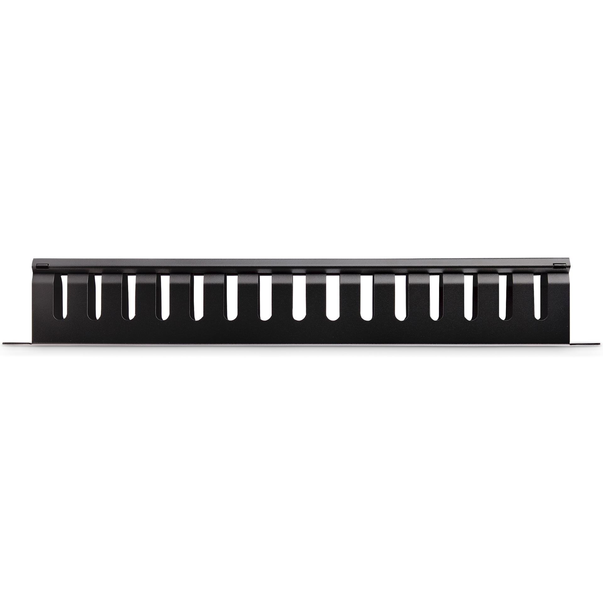 Server Rack Cable Raceway Front To Back StarTech.com Horizontal 1U Server Rack Cable Management Finger Duct w ...