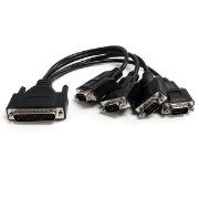 Picture of StarTech.com 4 Port RS232 PCI Express Serial Card w/ Breakout Cable