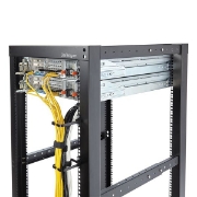 Picture of StarTech.com 1U Vertical Server Rack Cable Management D-Ring Hook - 2.2x3.9in (5.7x10cm)