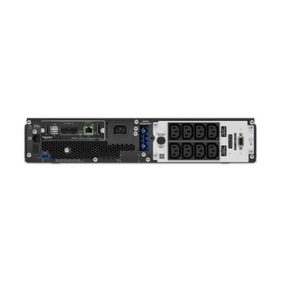Picture of APC Smart-UPS On-Line, 1000VA, Rackmount 2U, 230V, 8x C13 IEC outlets, Network Card, W/ rail kit, W/O Lithium-ion external battery