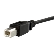 Picture of StarTech.com 3 ft Panel Mount USB Cable B to B - F/M