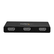 Picture of StarTech.com 3-Port Multi Monitor Adapter - USB-C to 3x HDMI Video Splitter - USB Type-C to HDMI MST Hub - Dual 4K 30Hz or Triple 1080p - Thunderbolt 3 Compatible - Windows Only
