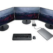 Picture of StarTech.com 3-Port Multi Monitor Adapter - USB-C to 3x HDMI Video Splitter - USB Type-C to HDMI MST Hub - Dual 4K 30Hz or Triple 1080p - Thunderbolt 3 Compatible - Windows Only