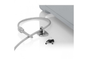 Picture of Compulocks Universal Tablet Lock with Keyed Coiled Cable Lock Black