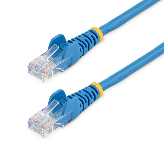 Picture of StarTech.com Cat5e Patch Cable with Snagless RJ45 Connectors - 3m, Blue