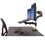 Picture of StarTech.com Desk-Mount Monitor Arm with Laptop Stand - Full Motion - Articulating