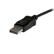 Picture of StarTech.com DisplayPort to DVI Dual Link Active Adapter - DisplayPort to DVI-D Adapter Video Converter 2560x1600 60Hz - DP 1.2 to DVI Monitor - USB Powered - Latching DP Connector