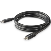 Picture of StarTech.com USB-C to USB-C Cable w/ 5A PD - M/M - 1 m (3 ft.) - USB 2.0 - USB-IF Certified
