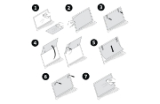 Picture of Kensington Privacy Screen Filter for Surface Go - 2-Way Removable